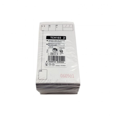 Talonario Comanda Autocopia Duplicado 7,5x15 cm (10 uds)