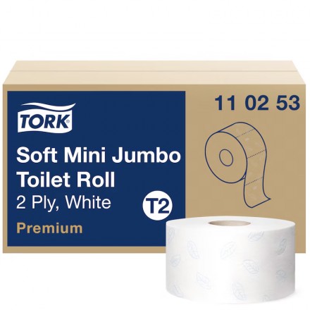 Papel Higiénico Tork Mini Jumbo 2 Capas (12 uds)