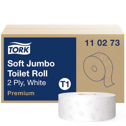 Papel Higiénico Jumbo Tork 350 m (6 uds)