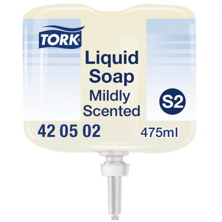 Jabón líquido Suave Aroma Fresco Tork 475 ml S2