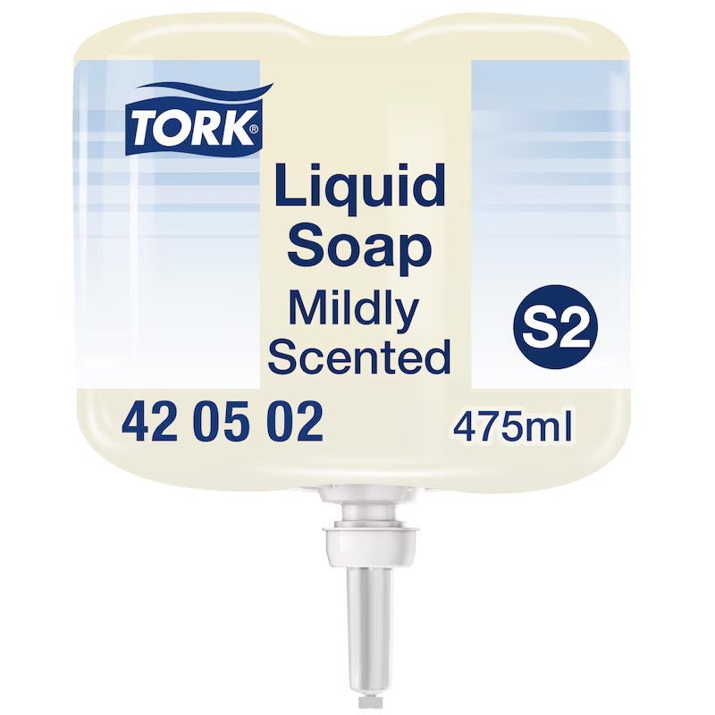 Jabón líquido Suave Aroma Fresco Tork 475 ml S2 Jabón líquido Suave Aroma Fresco Tork 475 ml S2