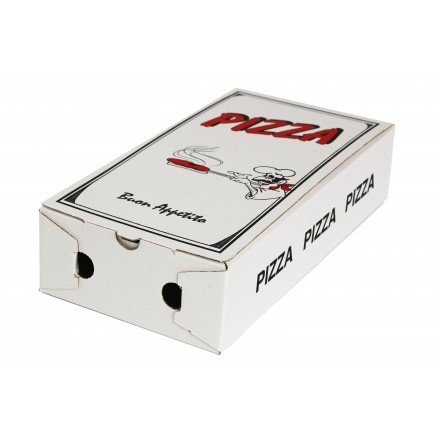 Caja Calzone Blanca Pizza 32x16x7,5 cm (100 uds)