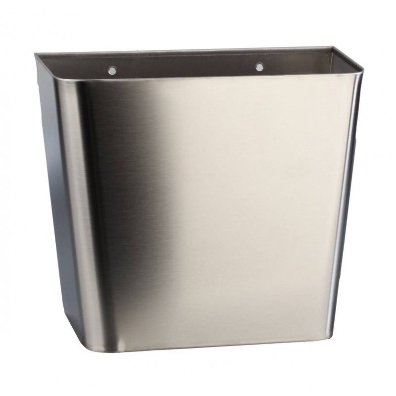 Papelera mural trapezoidal 6L Satinado Papelera mural trapezoidal 6L Satinado