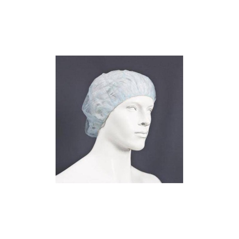 Gorro desechable blanco (100 uds.)