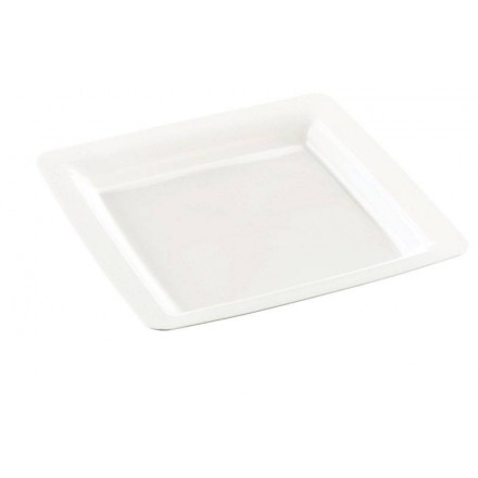 PLATO CUADRADO BLANCO