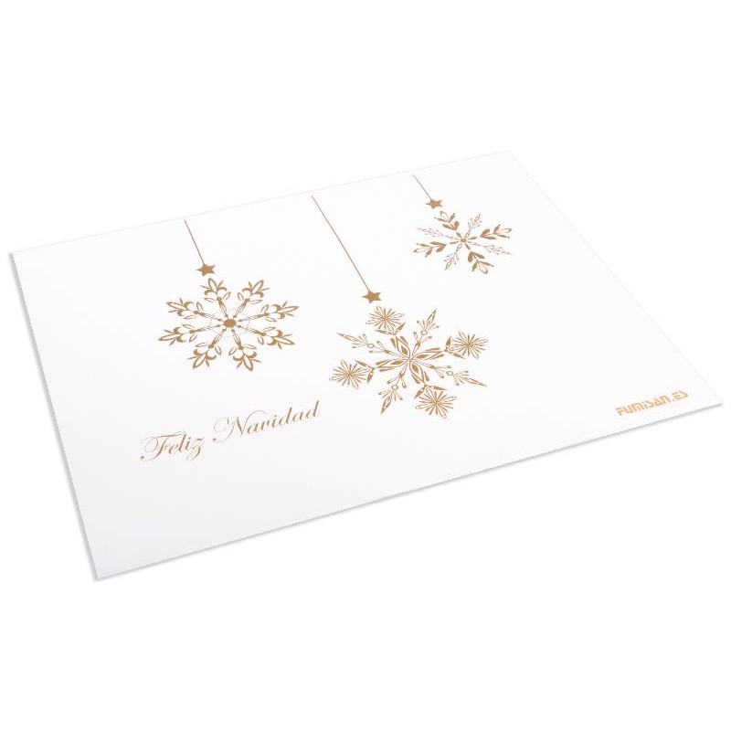 Mantel Individual 30x40 Adornos Feliz Navidad Mantel Individual 30x40 Adornos Feliz Navidad
