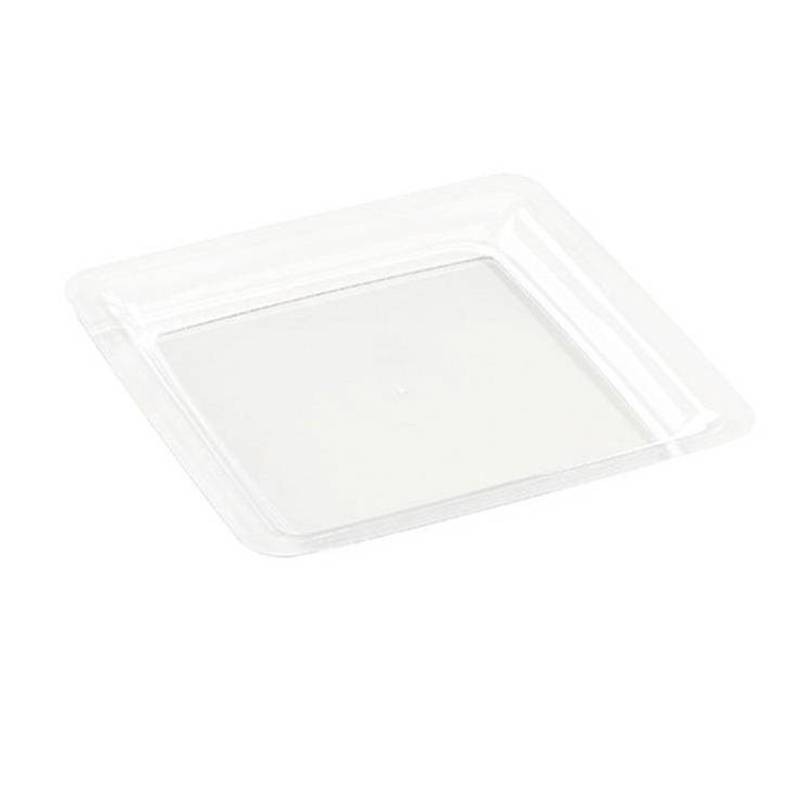 PLATO CUADRADO TRANSPARENTE PLATO CUADRADO TRANSPARENTE