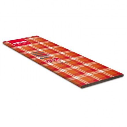 Mantel 100x100 Escocés Naranja/Rojo