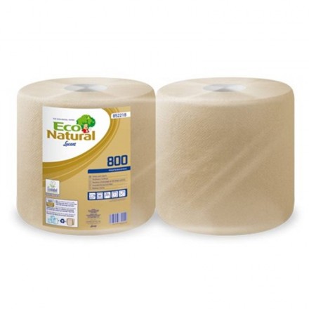 Bobina Secamanos Eco Natural Lucart 800 