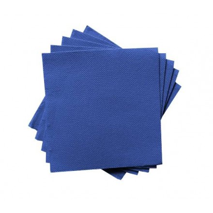 Servilleta de Papel 20x20 Azul oscuro