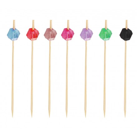 Brochetas adorno 12 cm (200 Uds)