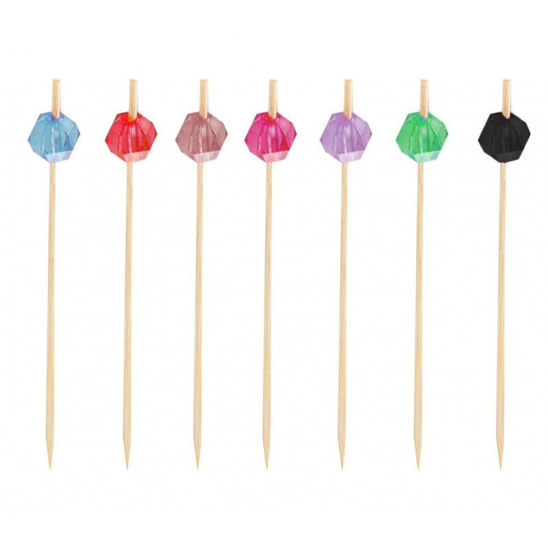 Brochetas adorno 12 cm (200 Uds) Brochetas adorno 12 cm (200 Uds)