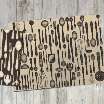Mantel individual 30x40 cm Brunch (250 Uds)