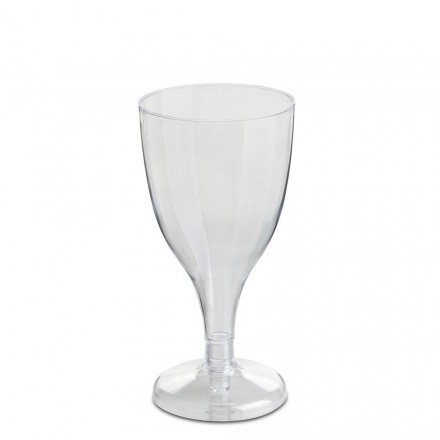 Copas de Vino. Plastico Rigido PS.Transparentes Cristal.(200