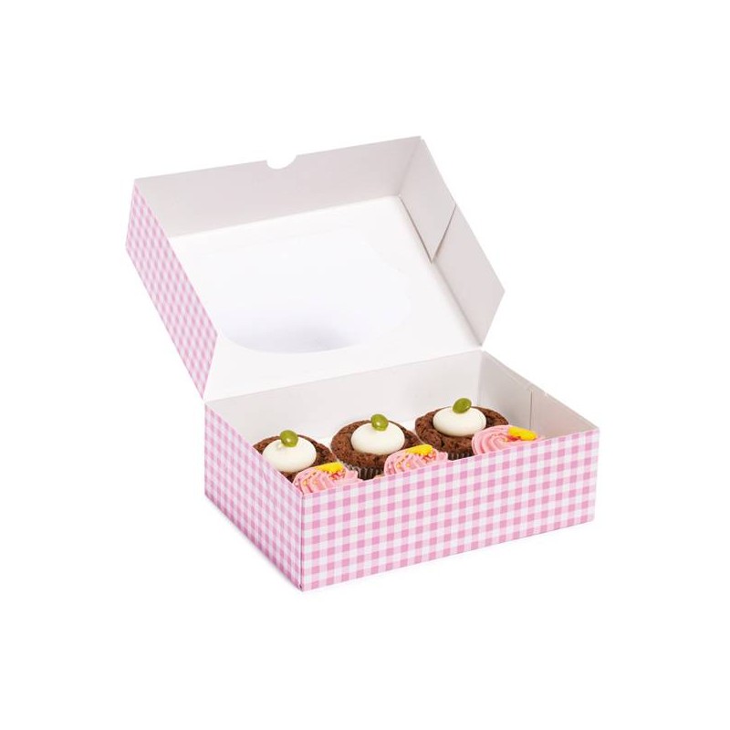 Cajas para Cupcakes de 6 unidades