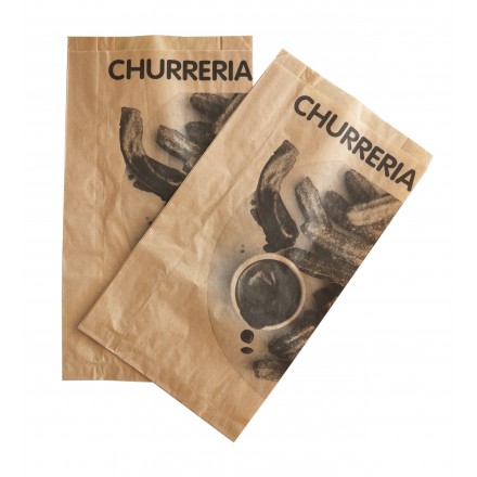 Bolsa papel kraft para churreria (1.000 uds.)