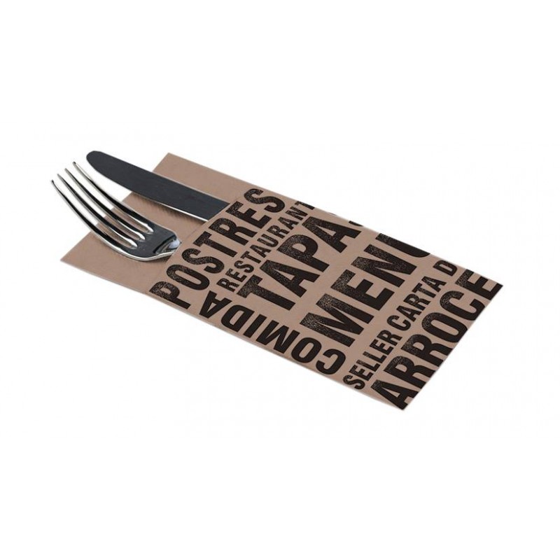 Servilletas Kanguro Gourmet Punta Punta 40x40 cm (960 Uds) Servilletas Kanguro Gourmet Punta Punta 40x40 cm (960 Uds)