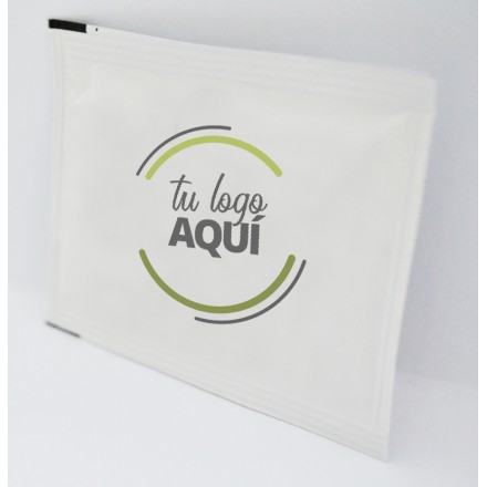 Toallita personalizada 2 tintas (1.000 Ud.)