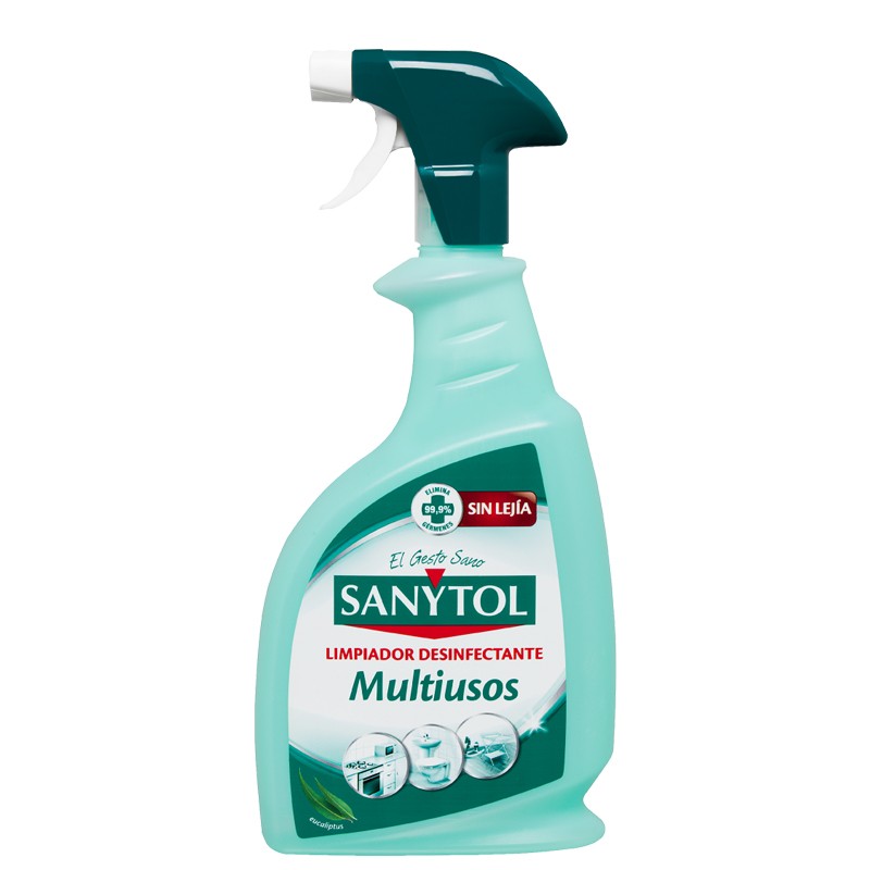 SANYTOL Multiusos Limpiador Desinfectante 750 ml Sin Lejía