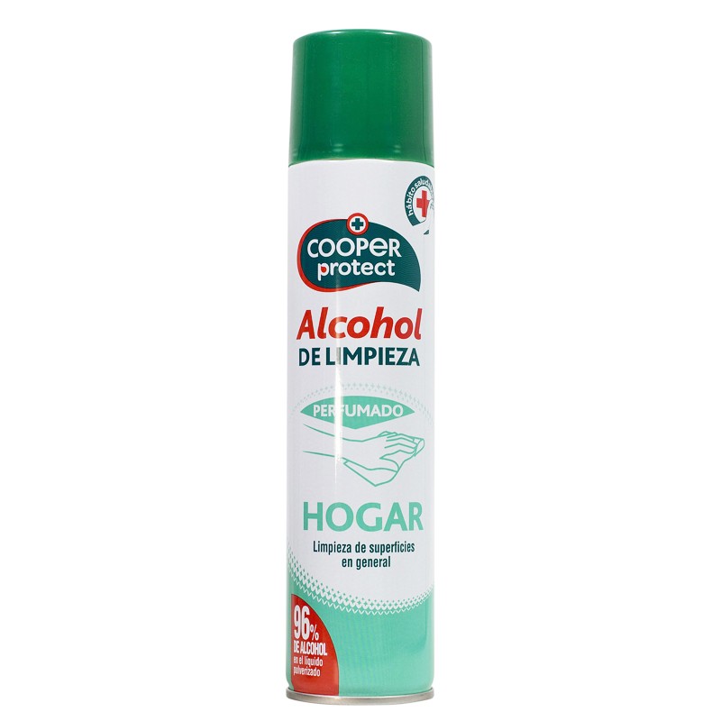 COOPER PROTECT: Limpiador de Superficies 96% Alcohol