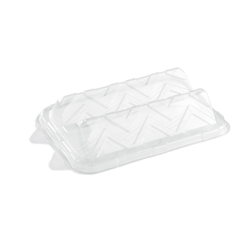 Tapa Sandwich Bandeja Plana Ecológica (25 Uds) Tapa Sandwich Bandeja Plana Ecológica (25 Uds)