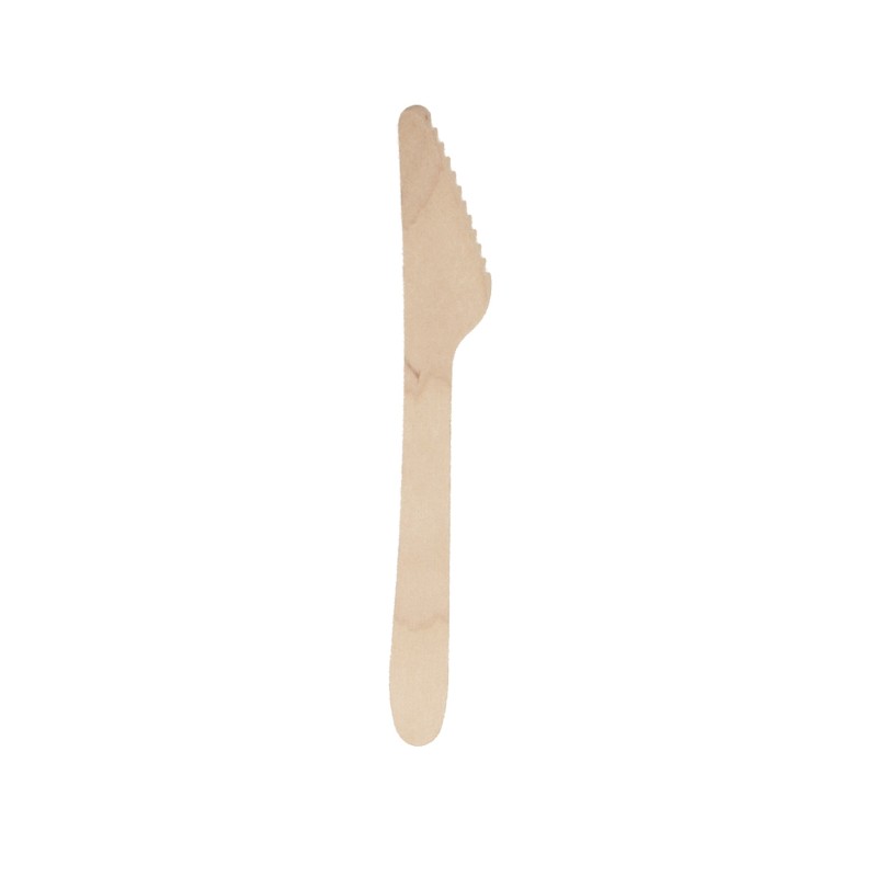 Cuchillo de madera (25 Uds) Cuchillo de madera (25 Uds)