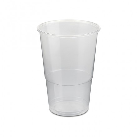 100 Vasos Plasticos Vaso Desechable Grande Bicolor 16 Oz