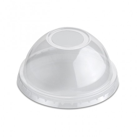 Tapa de plástico cúpula con agujero