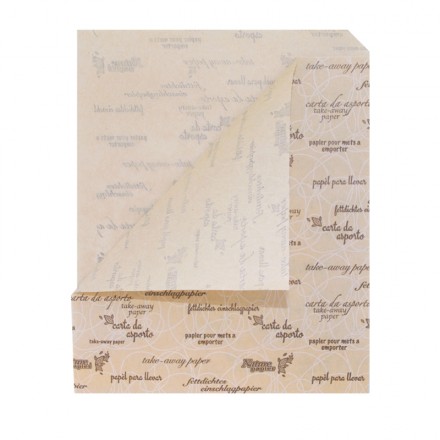 Bolsa papel antigrasa kraft