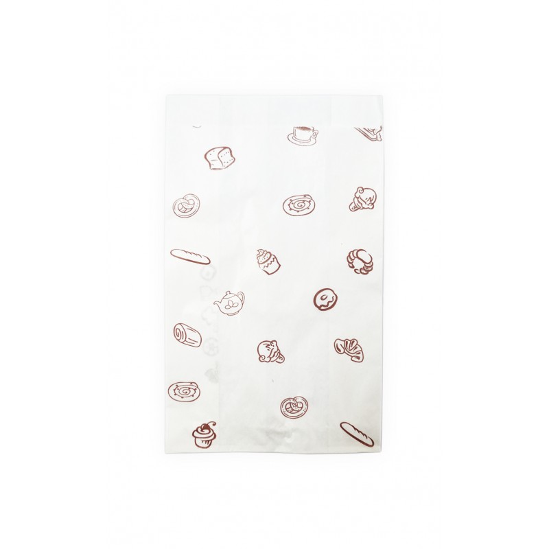 Bolsa de papel para Bollería 12+6x20 (1.000 uds.)