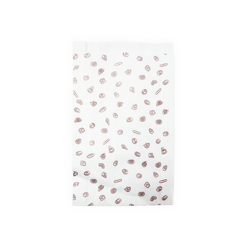 Bolsa papel Bollería 14+5x25 (1.000 uds)