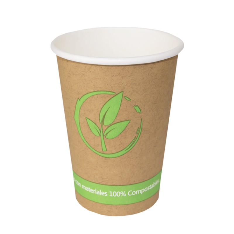 Vaso de cartón Biodegradables 360 cc 12 Oz (50 Uds)
