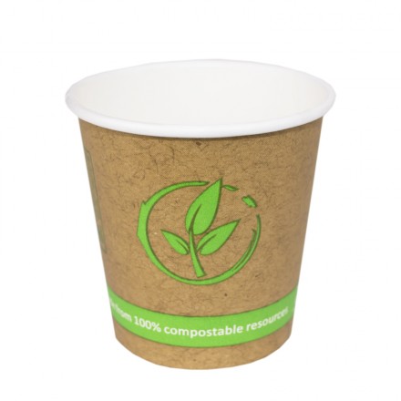 Vaso papel 4oz para el café para llevar