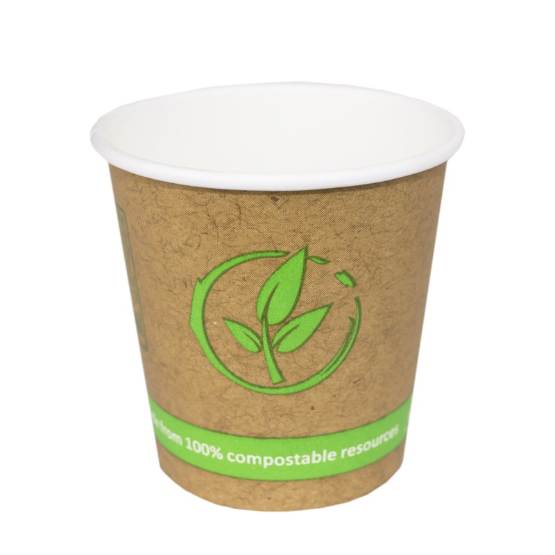 Vaso de cartón Biodegradables 120 cc 4 Oz (50 Uds) Vaso de cartón Biodegradables 120 cc 4 Oz (50 Uds)