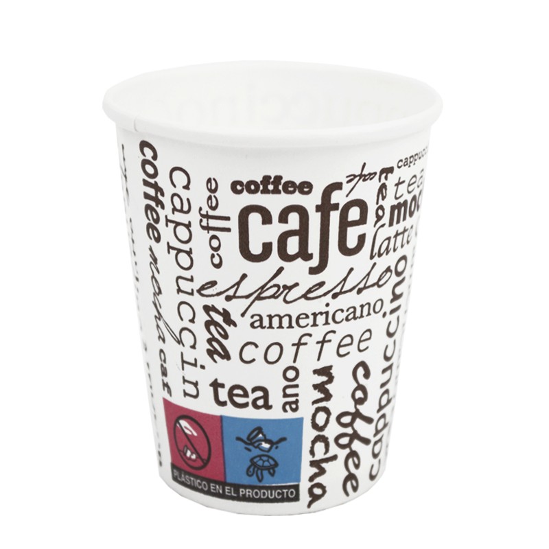 VASO VENDING DE CARTON BLANCO PARA CAFE Y AGUA 200ML